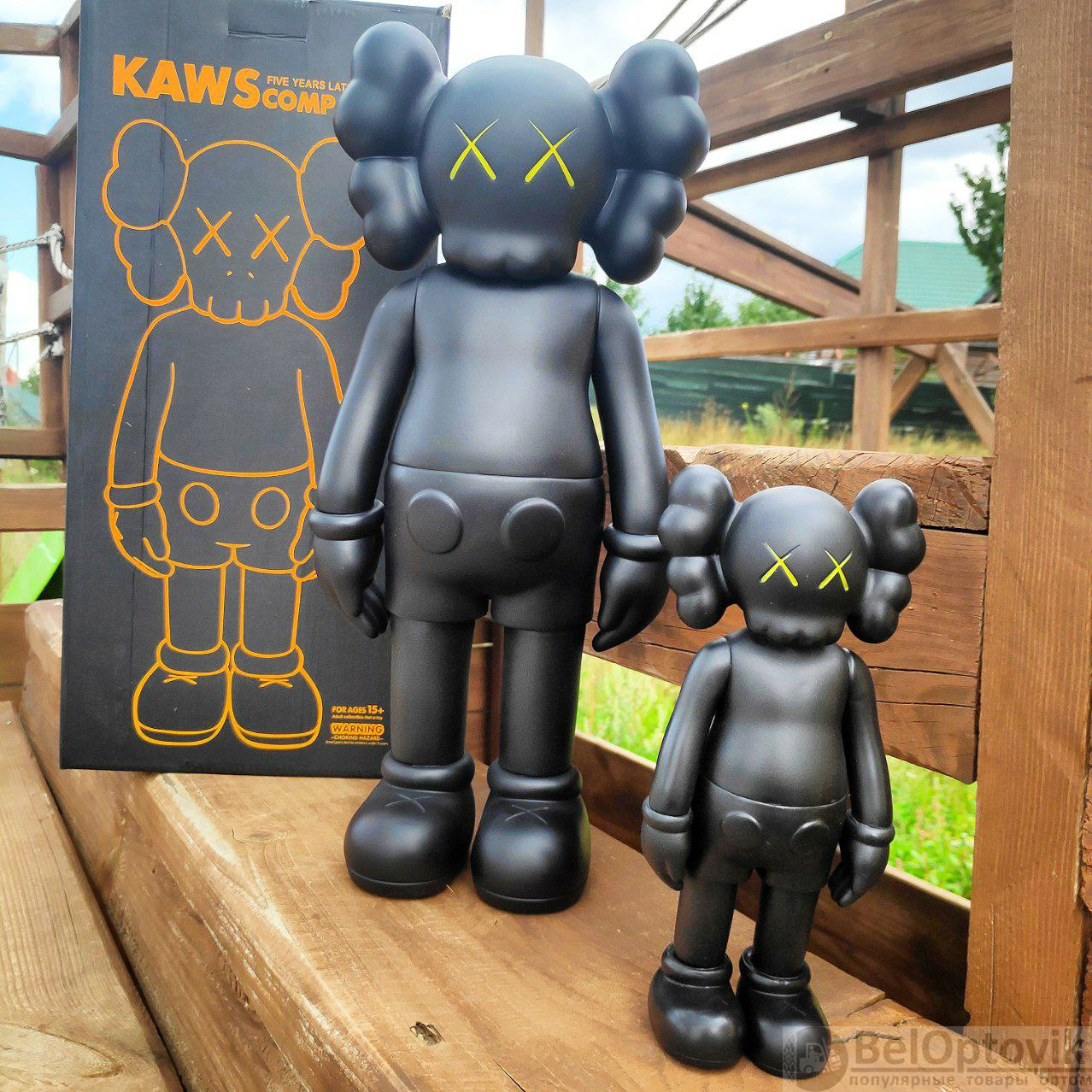 新品 kaws companion (FIVE YEARS LATER) Коллекционная кукла Kaws Companion Five Years Later Игрушка 38 см